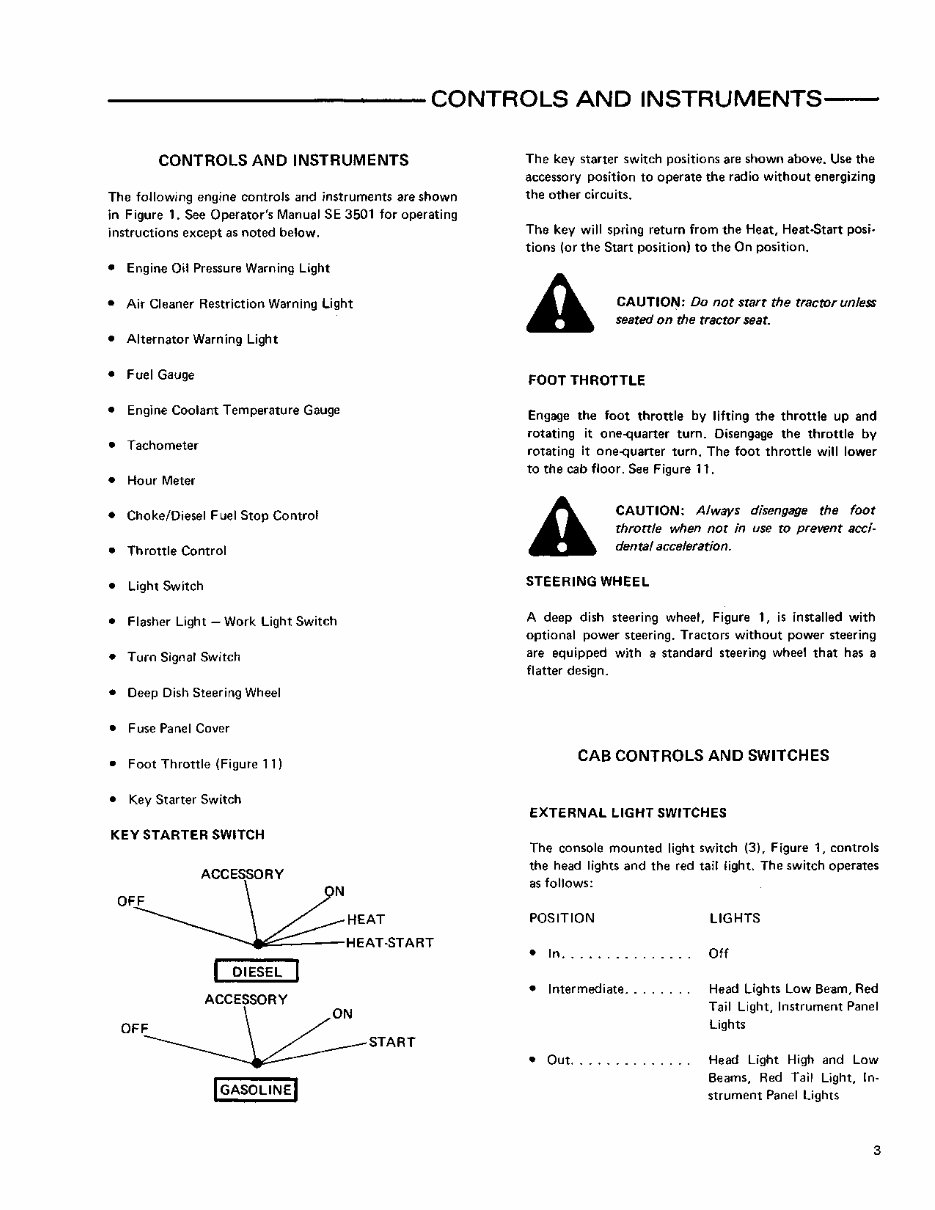 Ford 3600 Tractor Owners Operators Maintenance Manual & Supplement Manual - IMPROVED - preview img 5