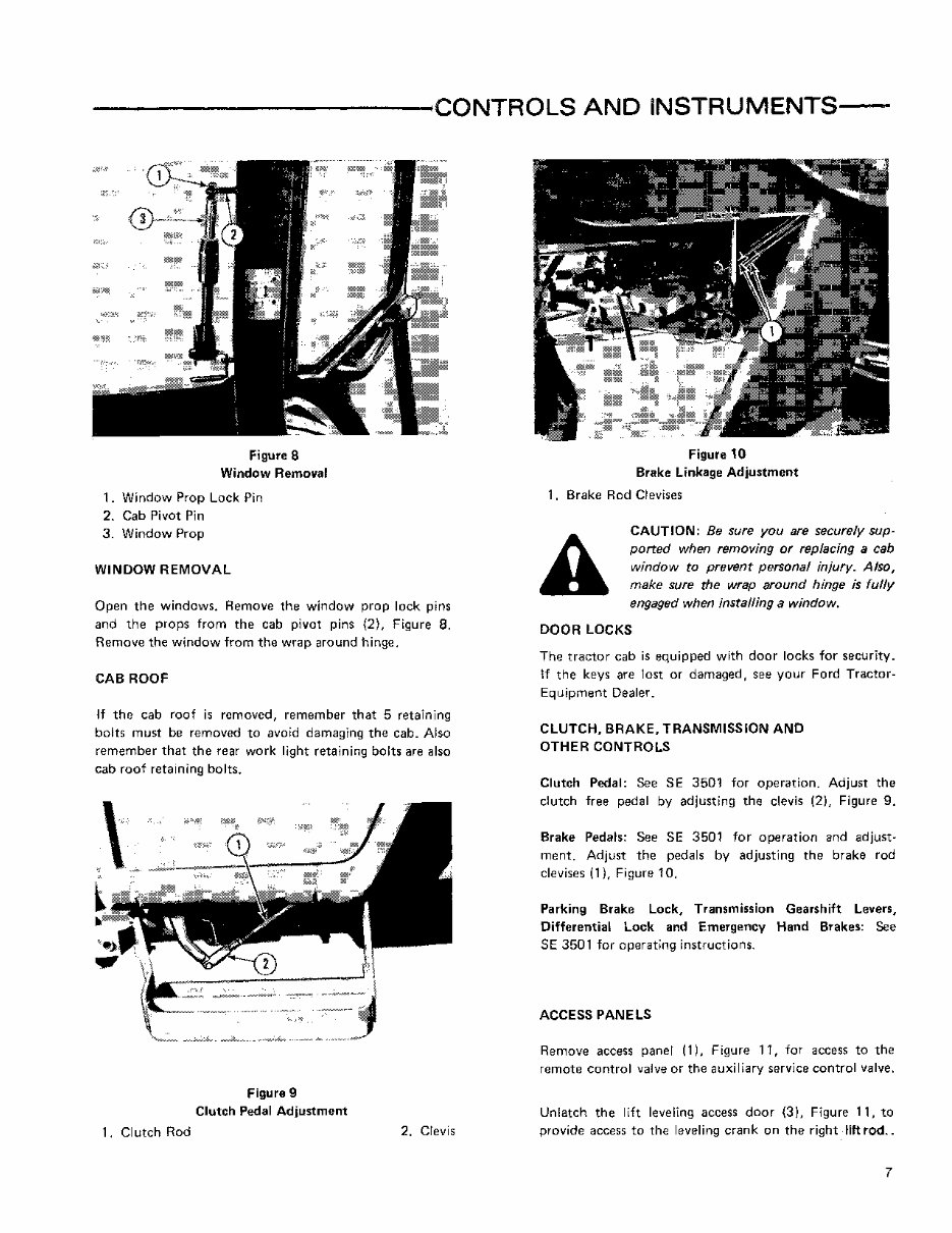 Ford 3600 Tractor Owners Operators Maintenance Manual & Supplement Manual - IMPROVED - preview img 9