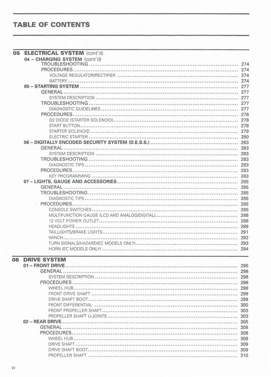 2011-2012 Can-Am Commander 800R Service & Repair Manual preview img 7