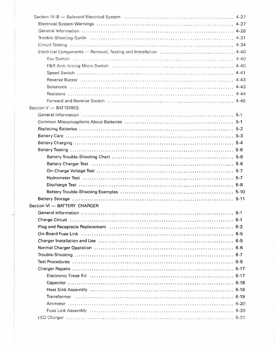 1986-1991 Club Car DS Electric Vehicle and Golf Cart Repair Manual preview img 8