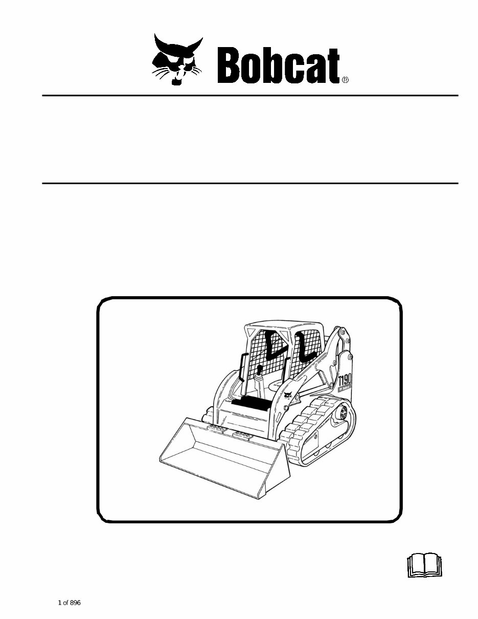 2007-2008 Bobcat T190 Loader Service Manual preview img 1