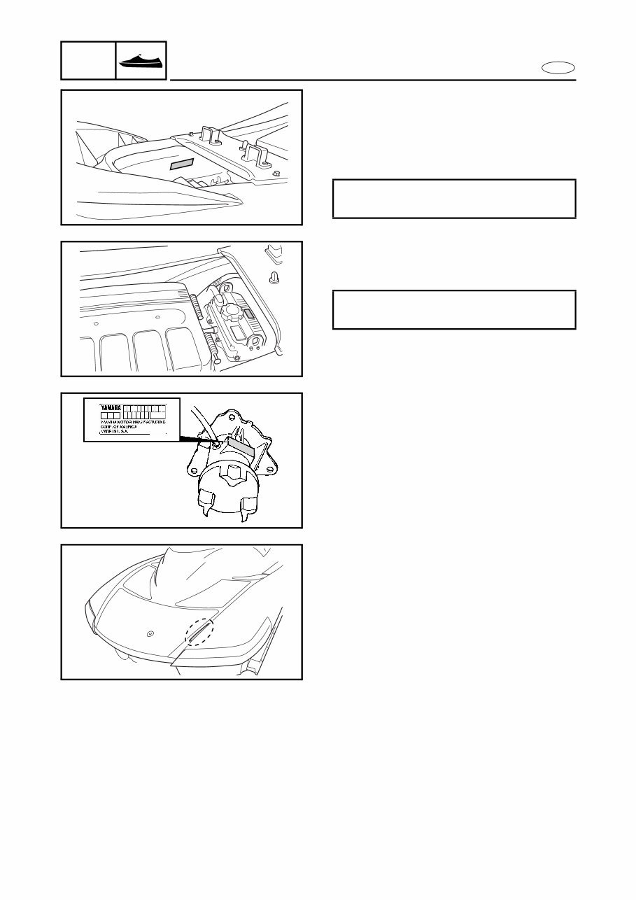 Yamaha FX Cruiser Ho 2005 Factory Service & Work Shop Manual preview img 9