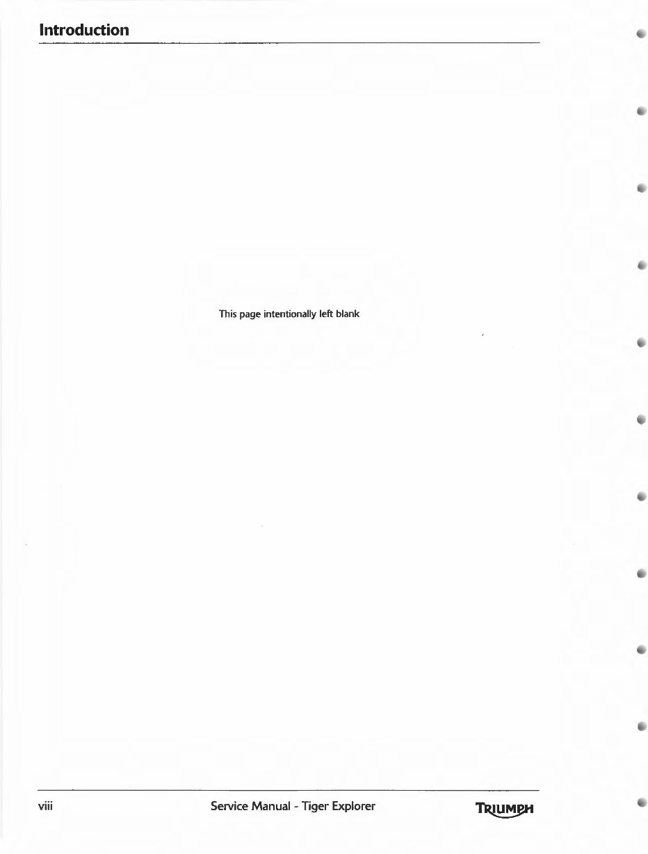 2012-2015 Triumph Tiger Explorer 1200 & Explorer 1200 XC Service & Repair Manual preview img 8