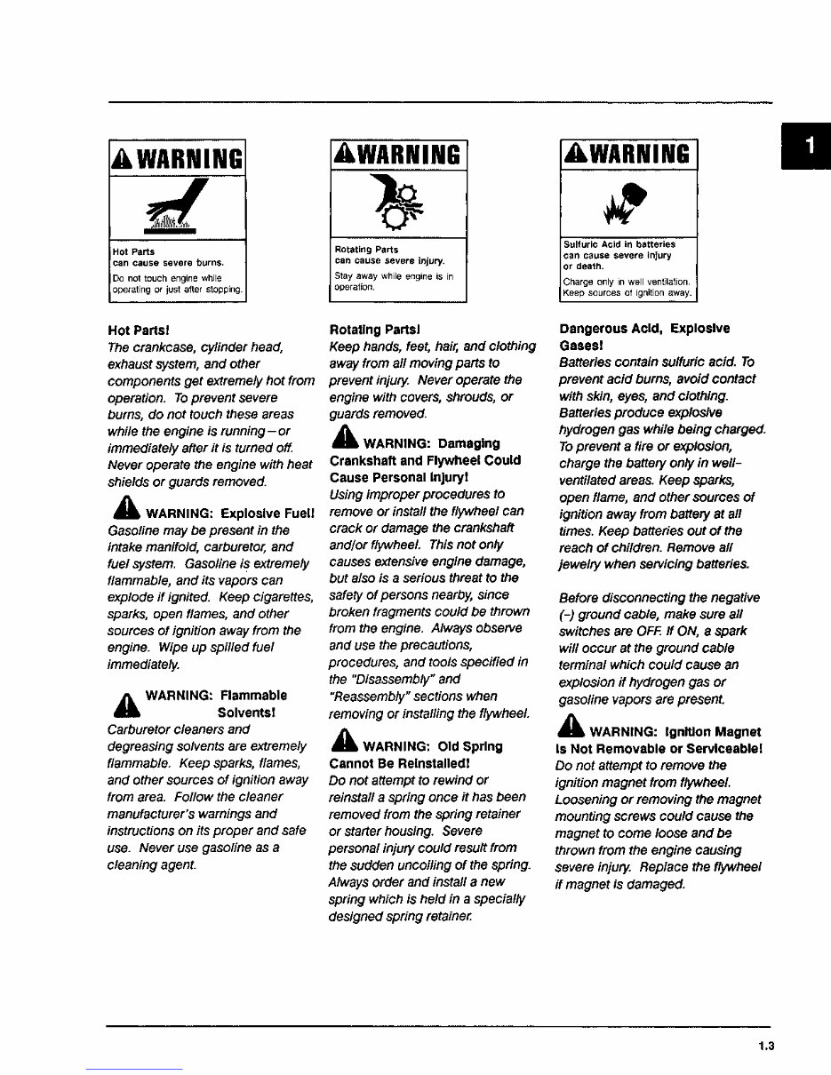 KOHLER MAGNUM Model M16 16HP Engine Full Service & Repair Manual preview img 5