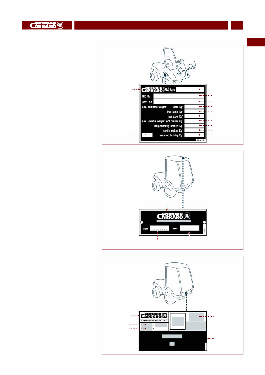 Antonio Carraro Rondo K 327 Tractor Workshop Service Manual preview img 6