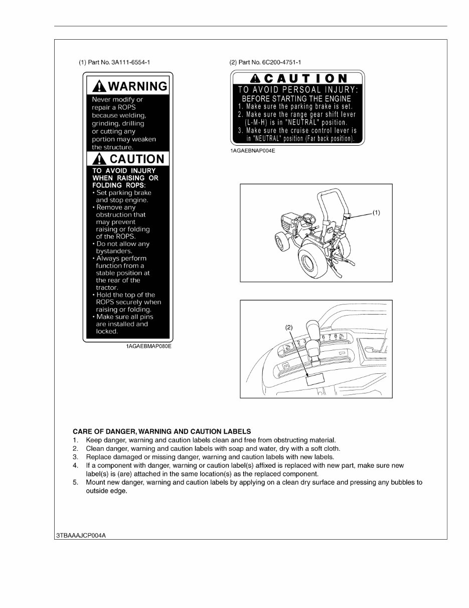 Kubota B3030 Tractor Service & Repair Manual preview img 9