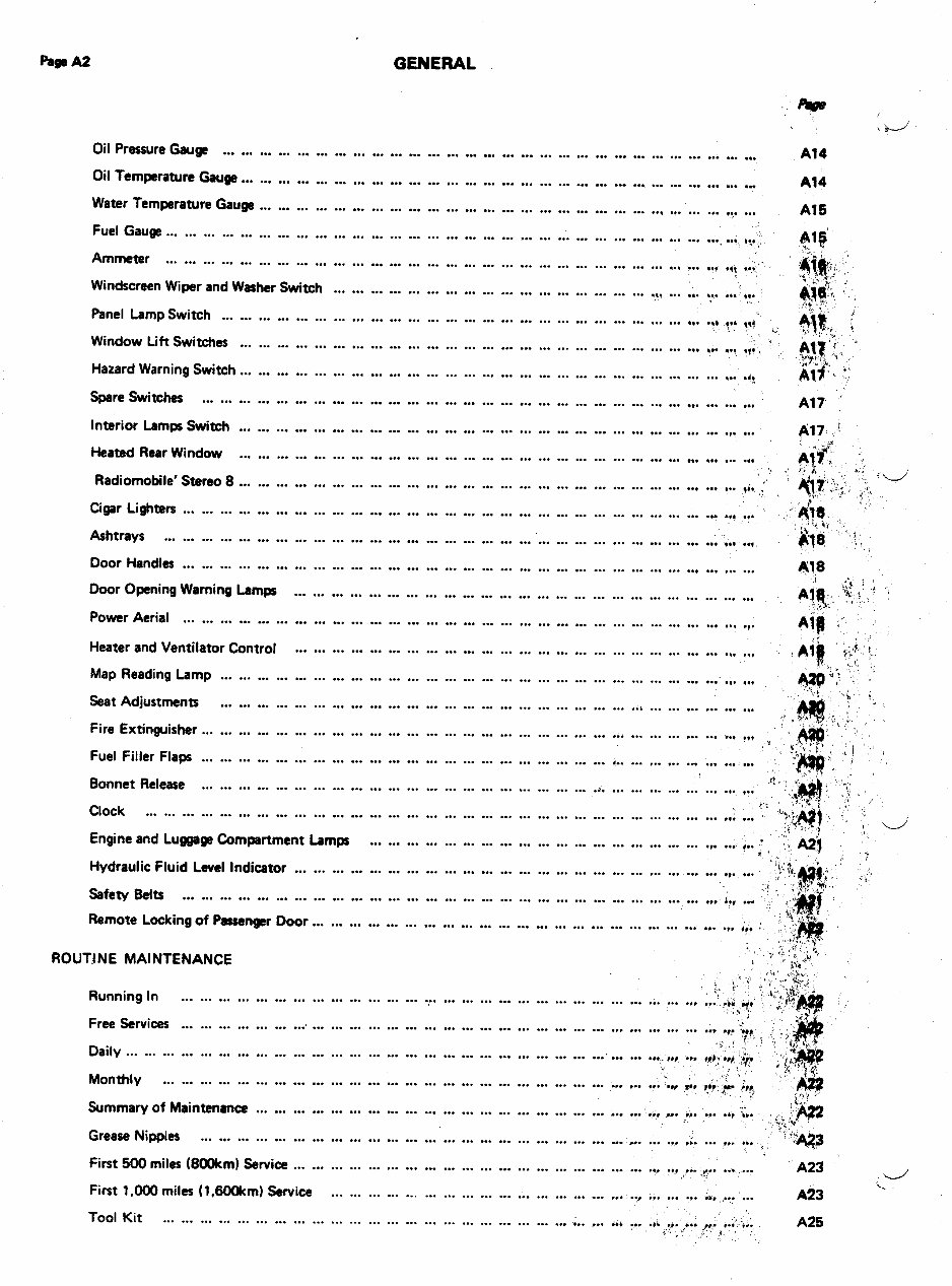 1987 Aston Martin V8 Saloon Service & Repair Manual preview img 3