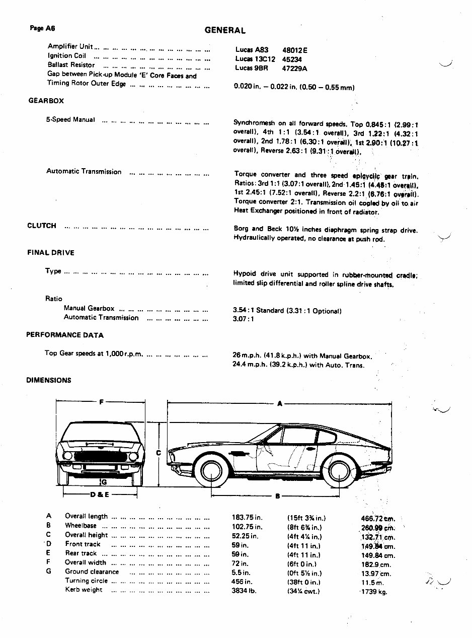 1987 Aston Martin V8 Saloon Service & Repair Manual preview img 6