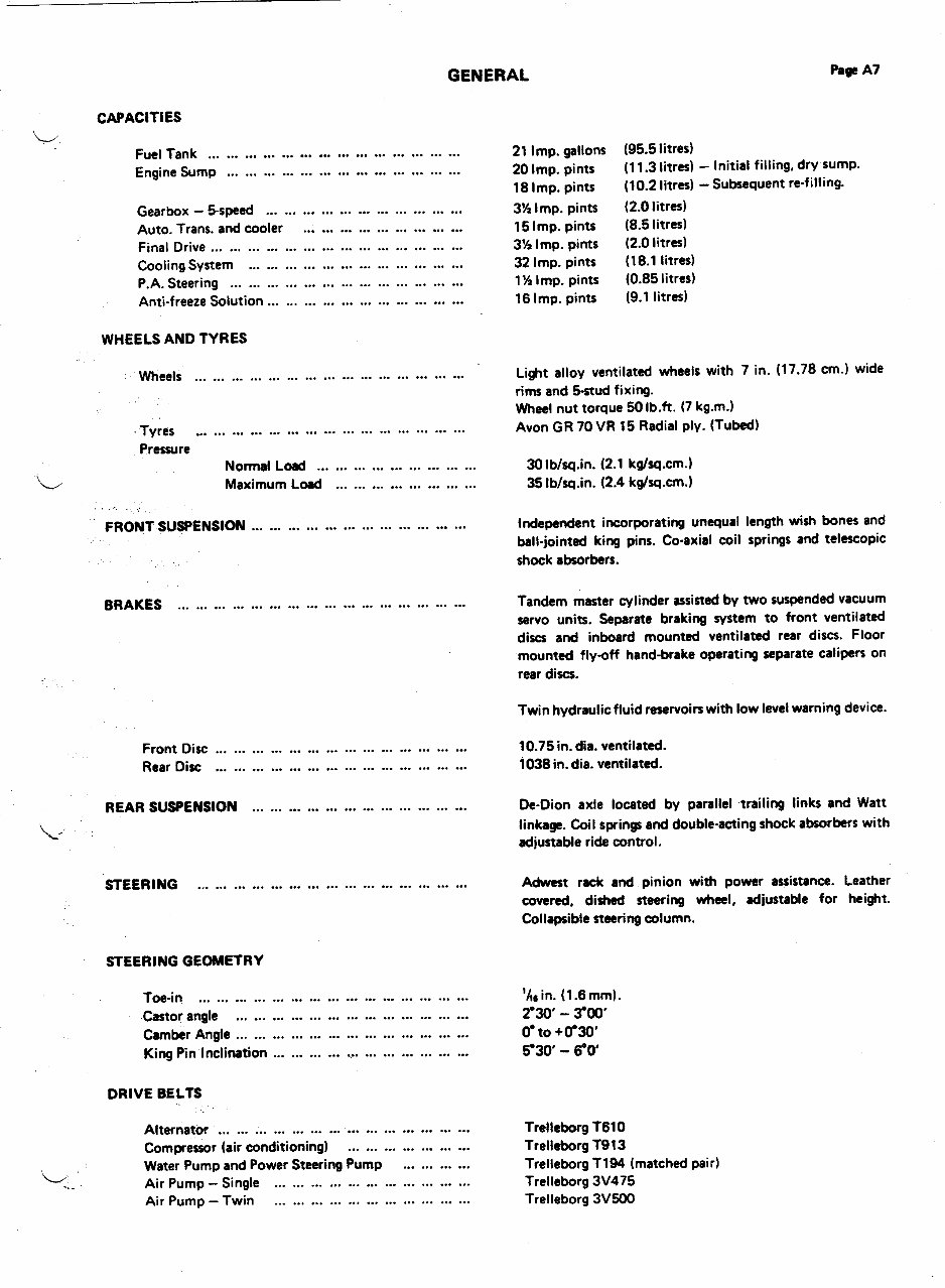 1987 Aston Martin V8 Saloon Service & Repair Manual preview img 7