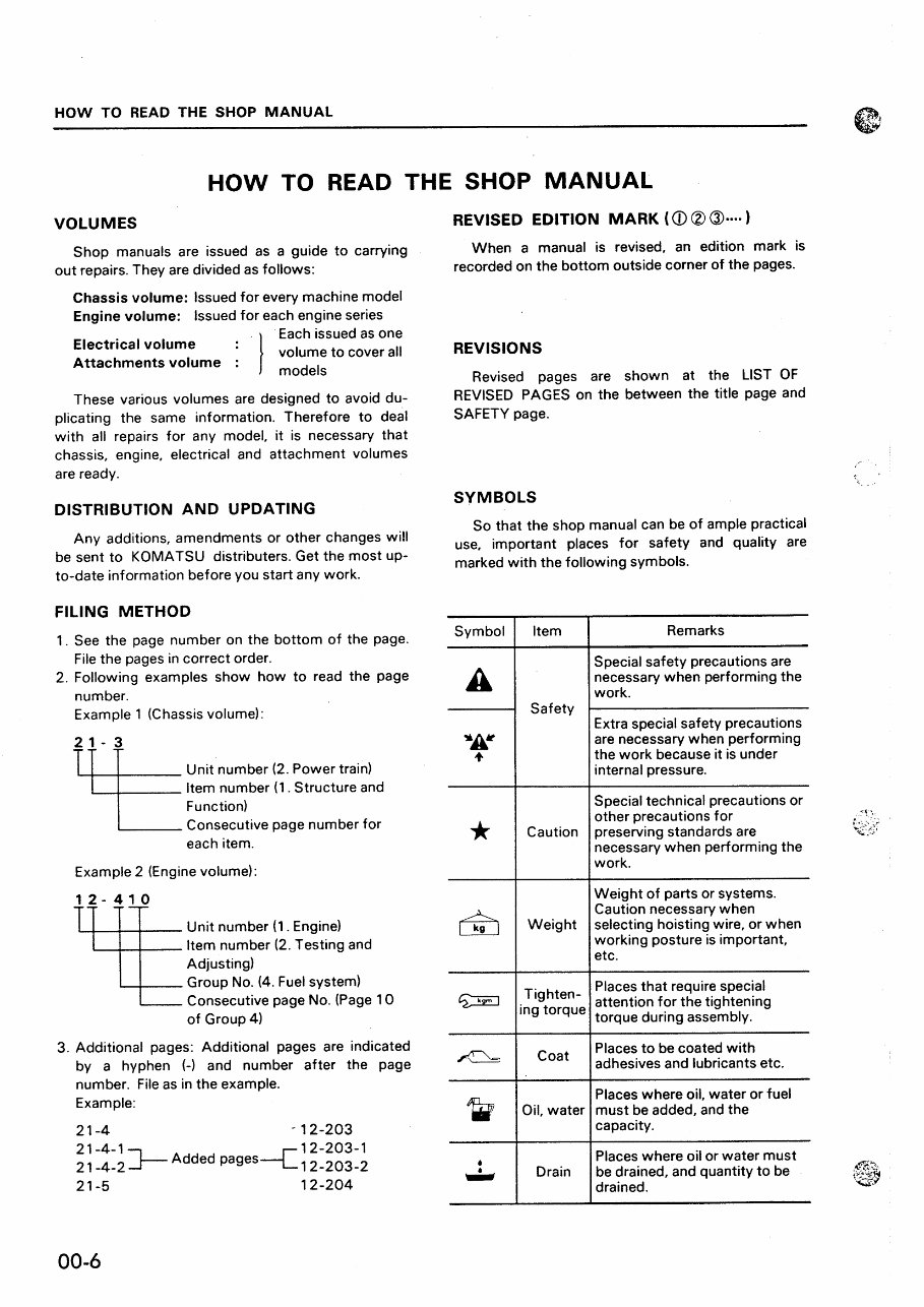 Komatsu D37E-2 Bulldozer Workshop Repair Service Manual preview img 9