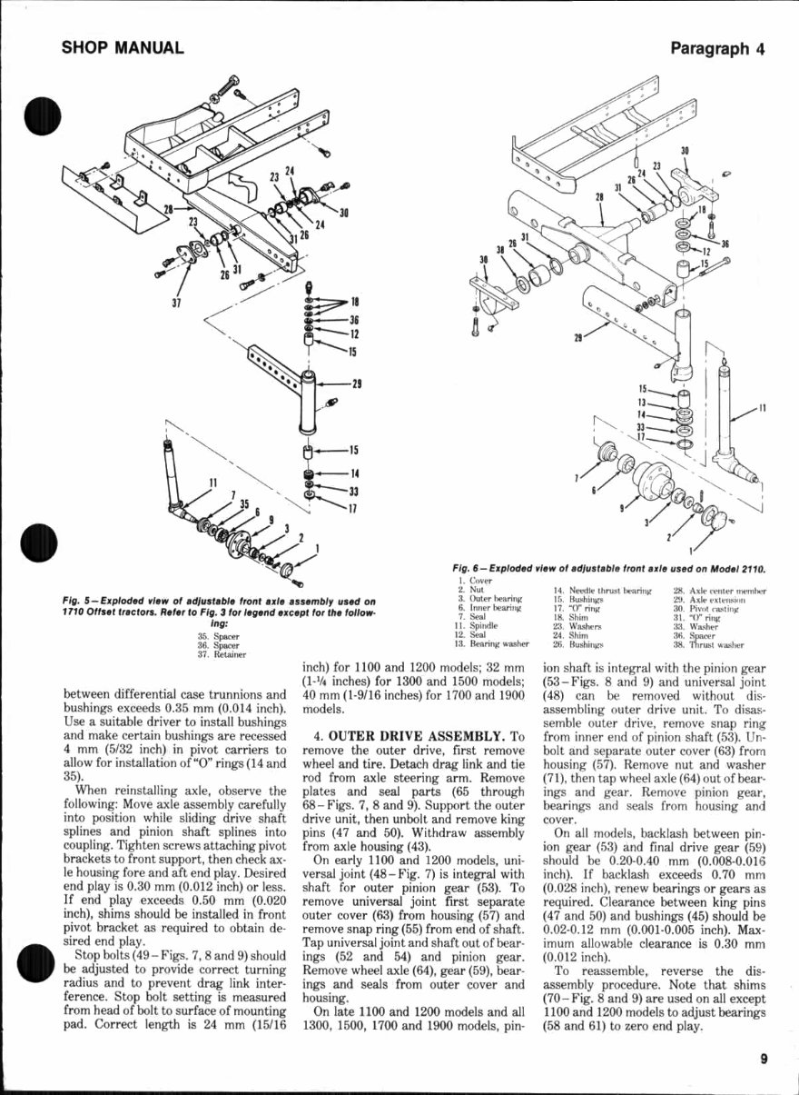 Ford 2110 tractor Workshop Service Manual for Repair. preview img 9