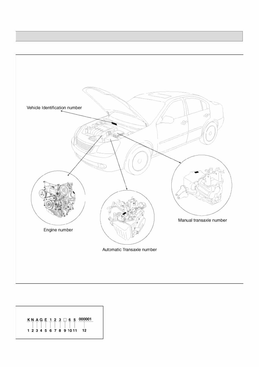 2007 Kia Magentis Service & Repair Manual preview img 1