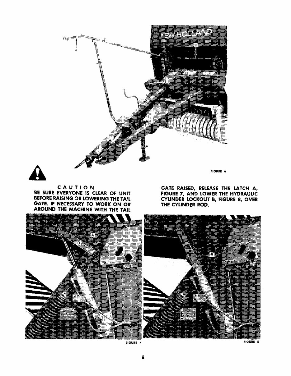 NEW HOLLand 845 ROUND BALER Operators Manual preview img 10