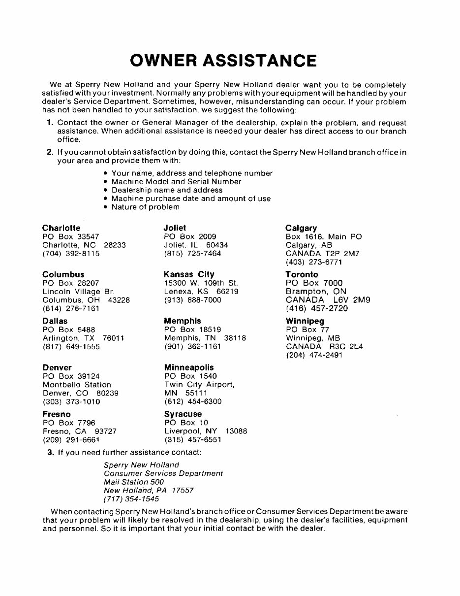NEW HOLLand 845 ROUND BALER Operators Manual preview img 4