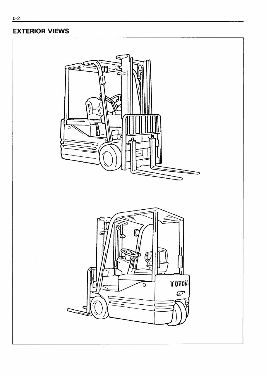 Toyota Electric Forklift Truck 5FB-Series: 5FBE10, 5FBE13, 5FBE15, 5FBE18, 5FBE20 Workshop Service Manual preview img 4