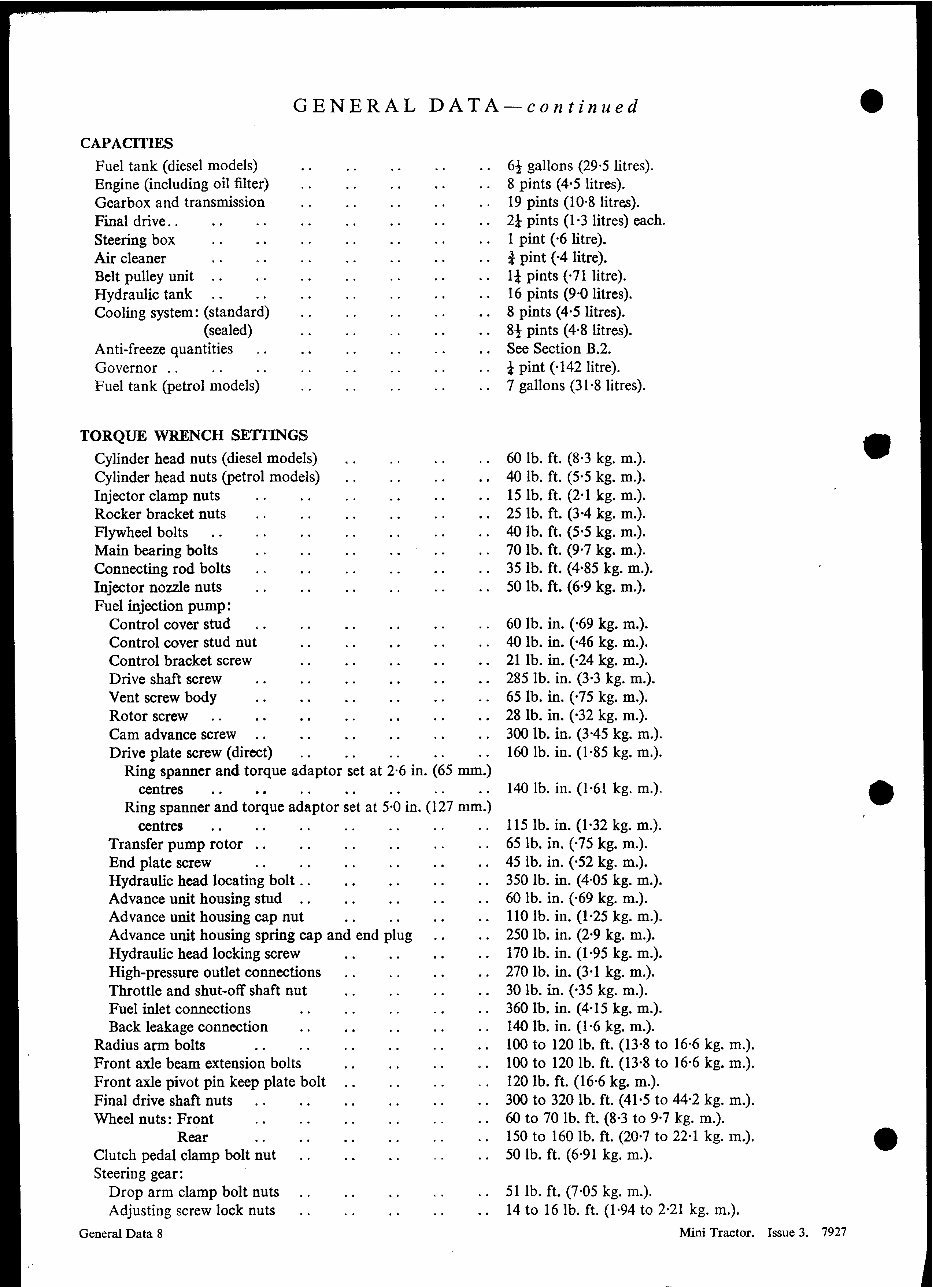 BMC Mini tractor Workshop Service Manual for Repair preview img 9
