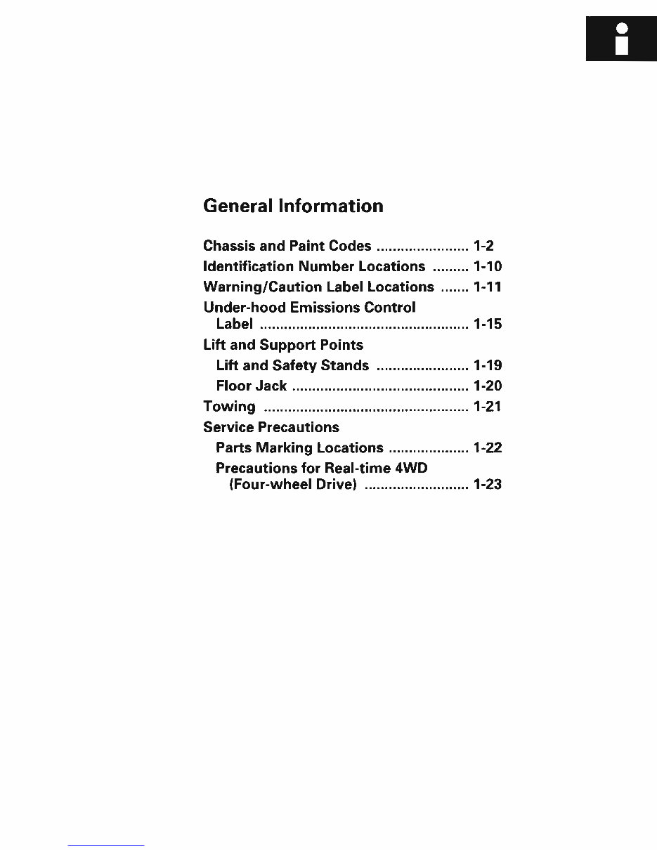 1997-2002 Honda CR-V Service & Repair Manual preview img 3