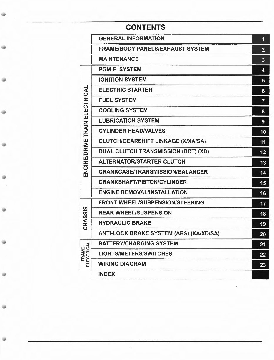 2012-2015 Honda NC700/NC750 Service & Repair Manual preview img 4