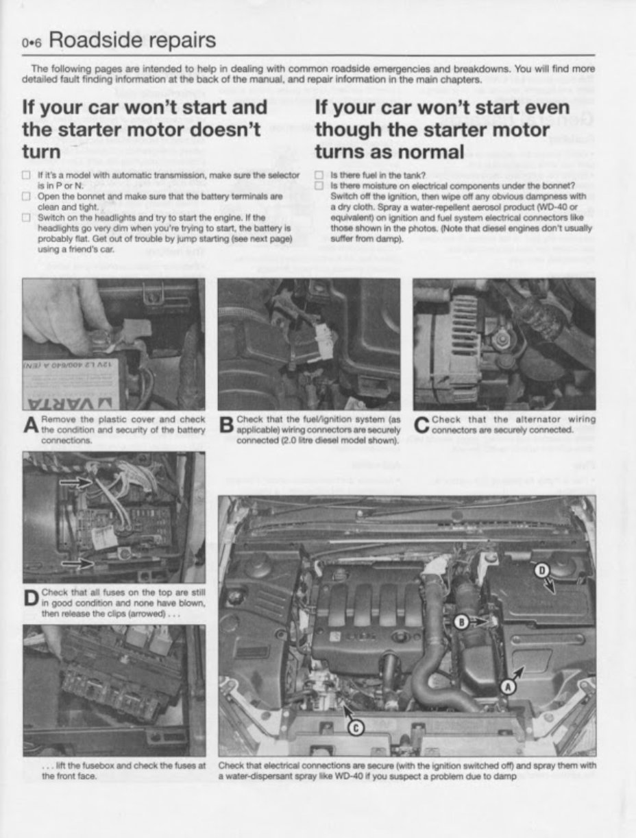 2001-2008 Citroen C5 Service & Repair Manual preview img 8