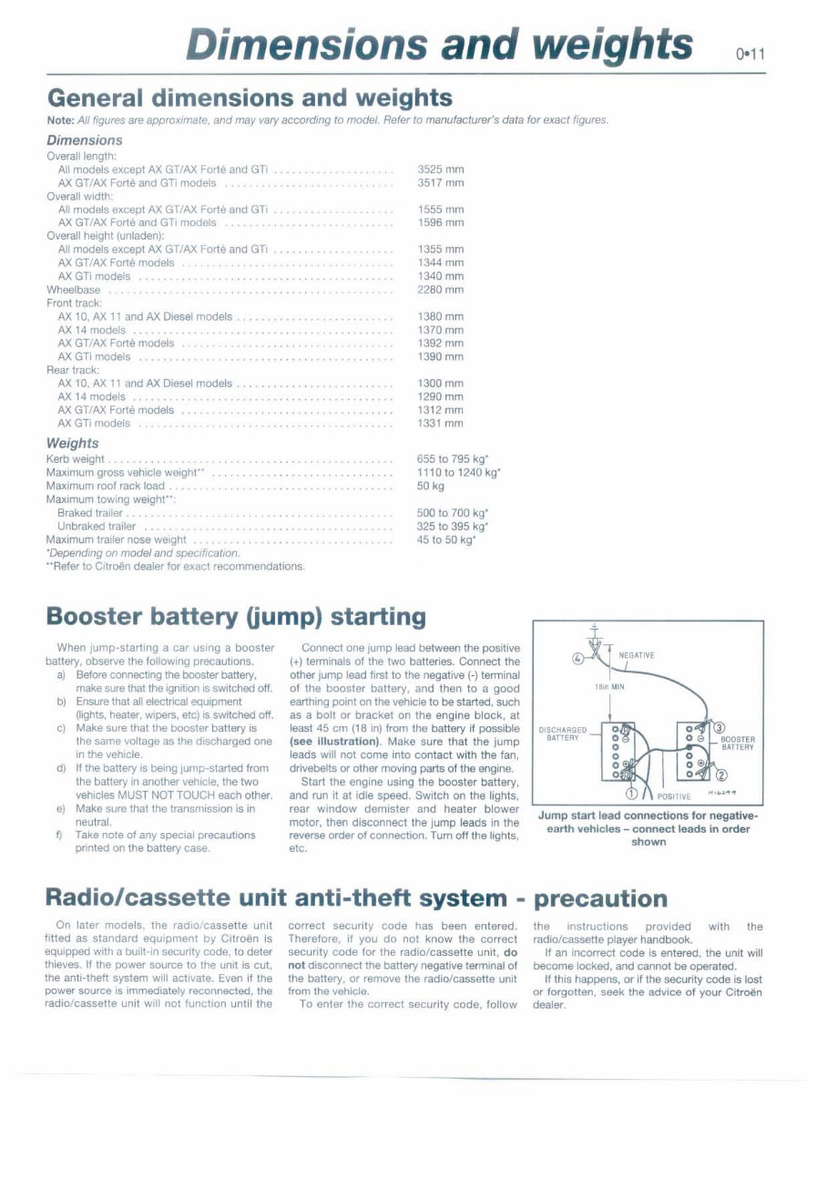 1986-1998 CITROEN AX Service and Repair Manual preview img 10