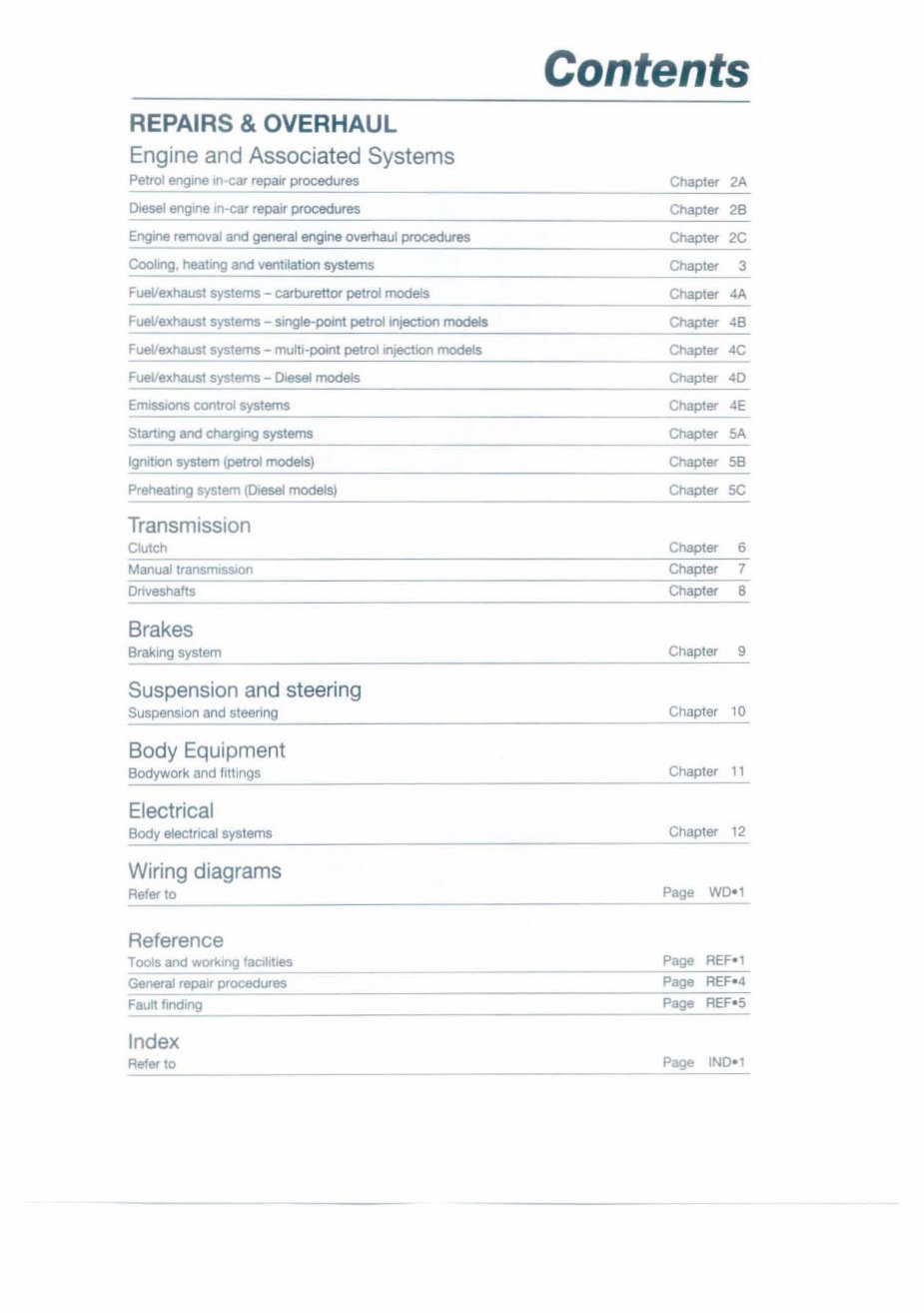 1986-1998 CITROEN AX Service and Repair Manual preview img 2