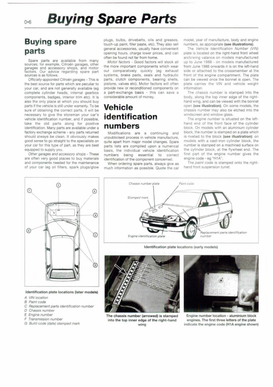 1986-1998 CITROEN AX Service and Repair Manual preview img 5