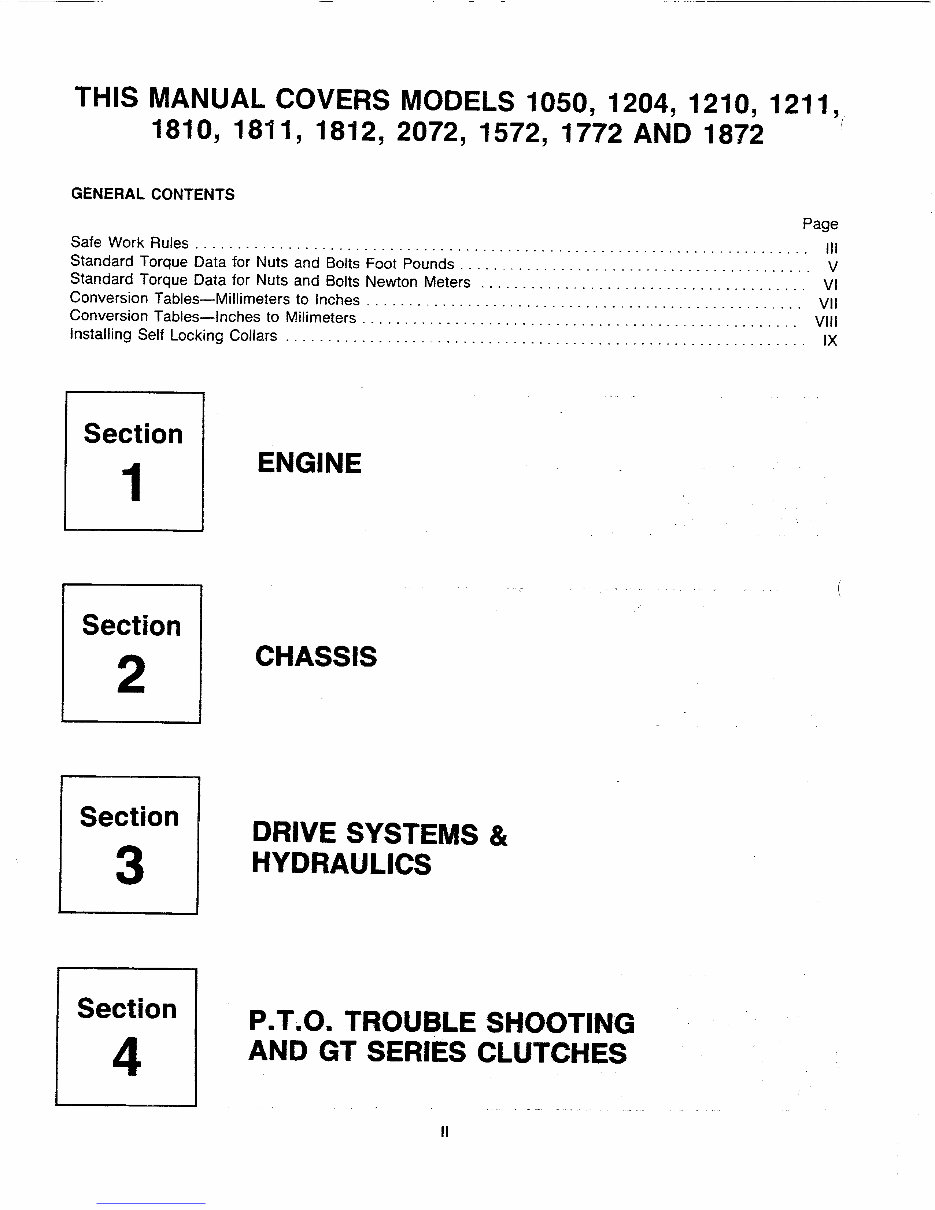Cub Cadet 1811 Tractor Full Service Repair Manual preview img 4