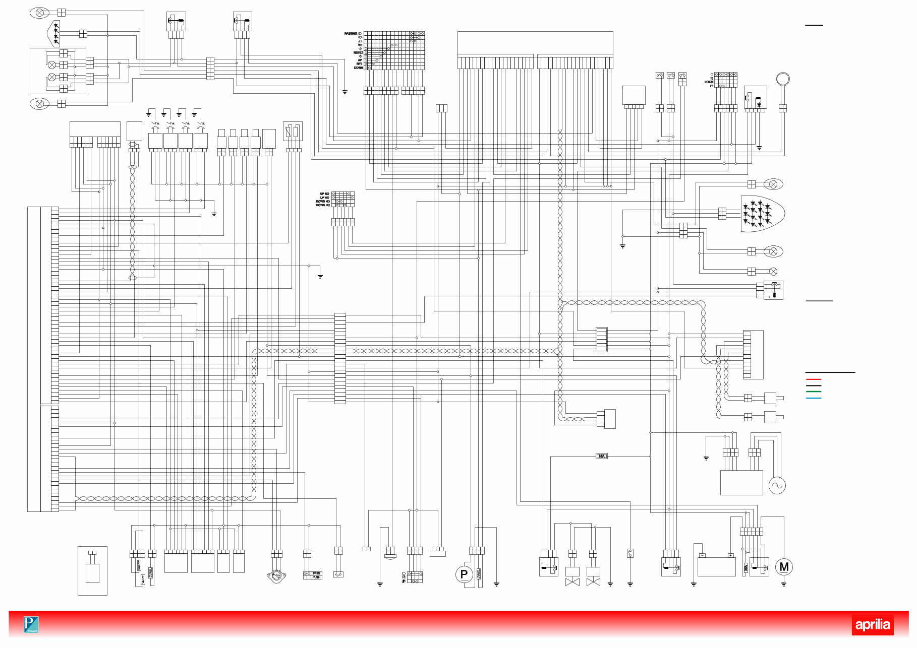 Aprilia Tuono V4 R a-APRC 2011-2013 Wiring Diagram preview img 1