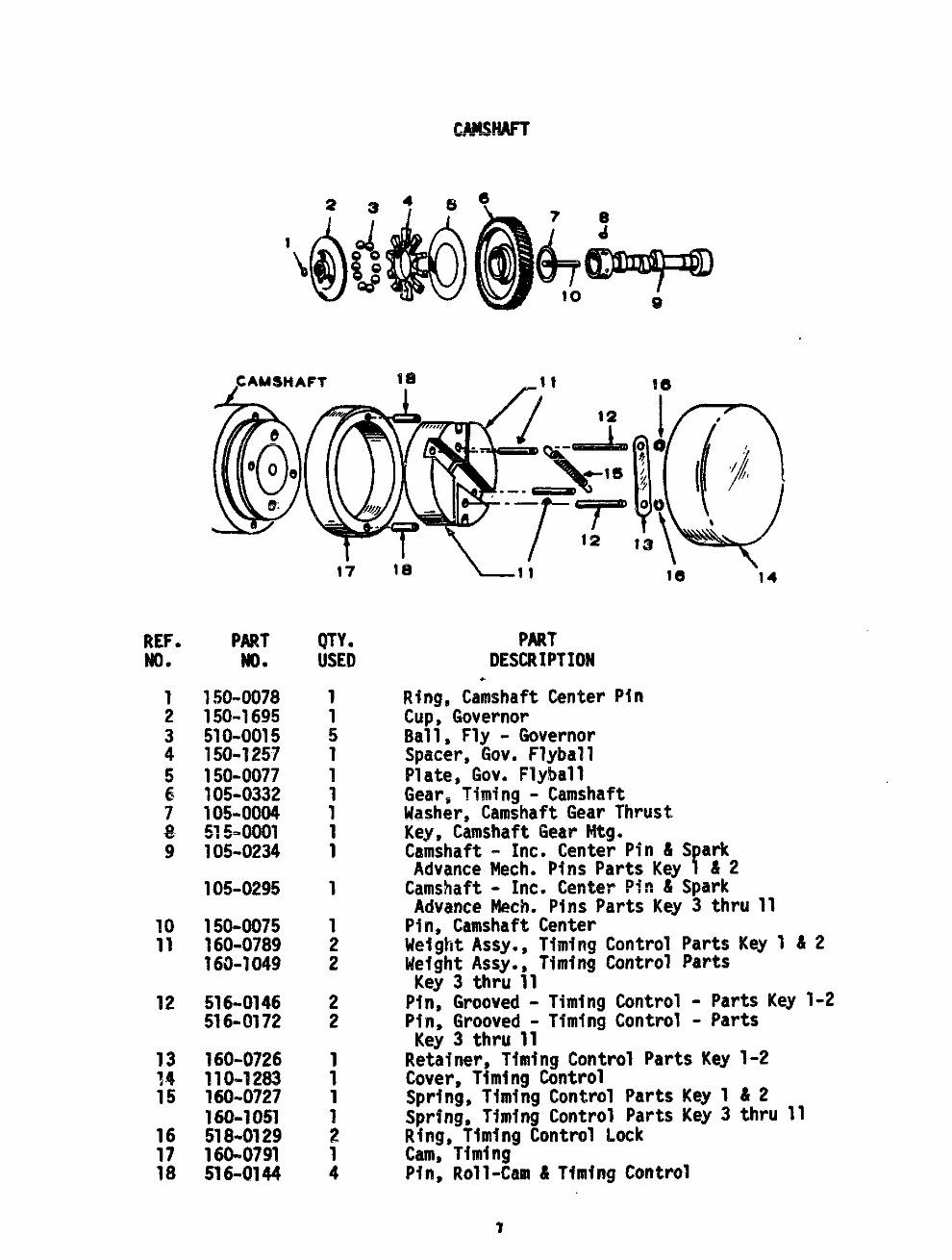 Onan CCK industrial engine parts manual preview img 8