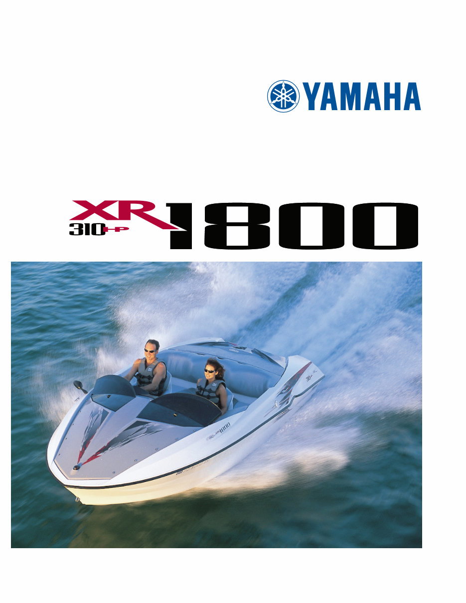 Yamaha jet boat XR1800 310 HP XRT1200 service manual preview img 1