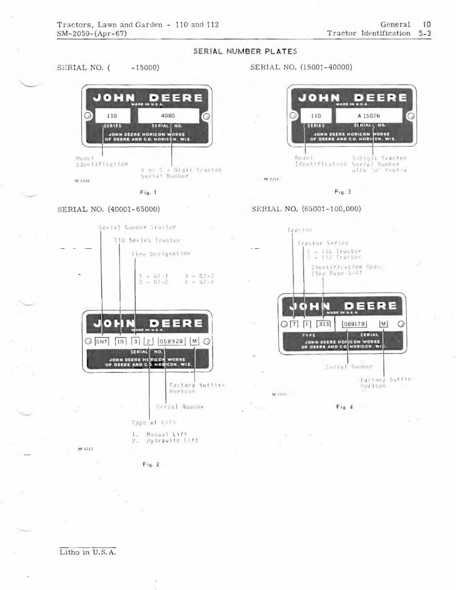 John Deere 110 and 112 Lawn & Garden Tractors SN: 100001-250000 Complete Workshop Service Repair Manual preview img 6
