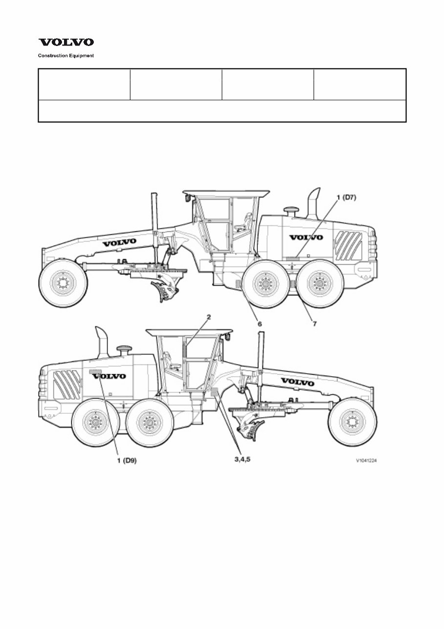 VOLVO G990 MOTOR GRADER Workshop Service Repair Manual preview img 4