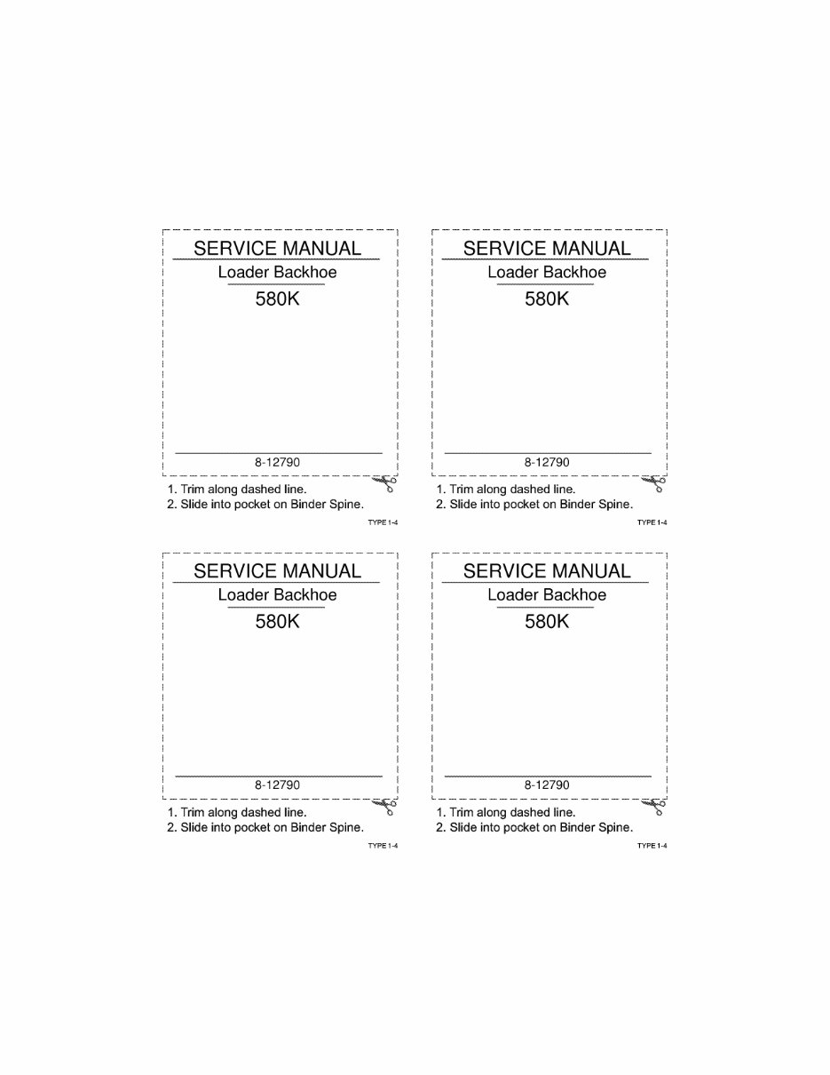 Case 580K Phase 3 Loader Backhoe OEM Service & Repair Manual preview img 2