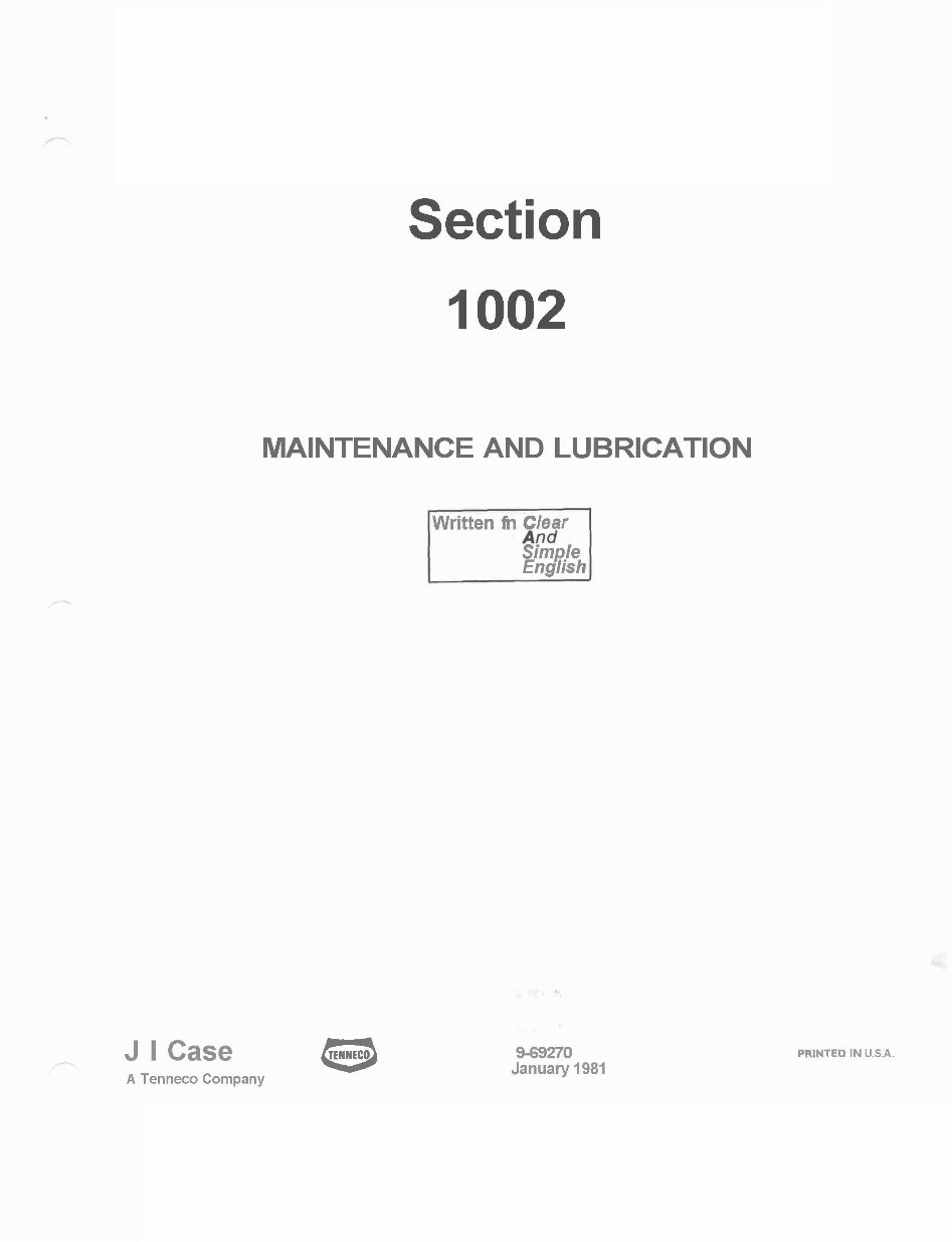 Case 580D Super 580 D Backhoe Loader Service Repair Workshop Manual preview img 7