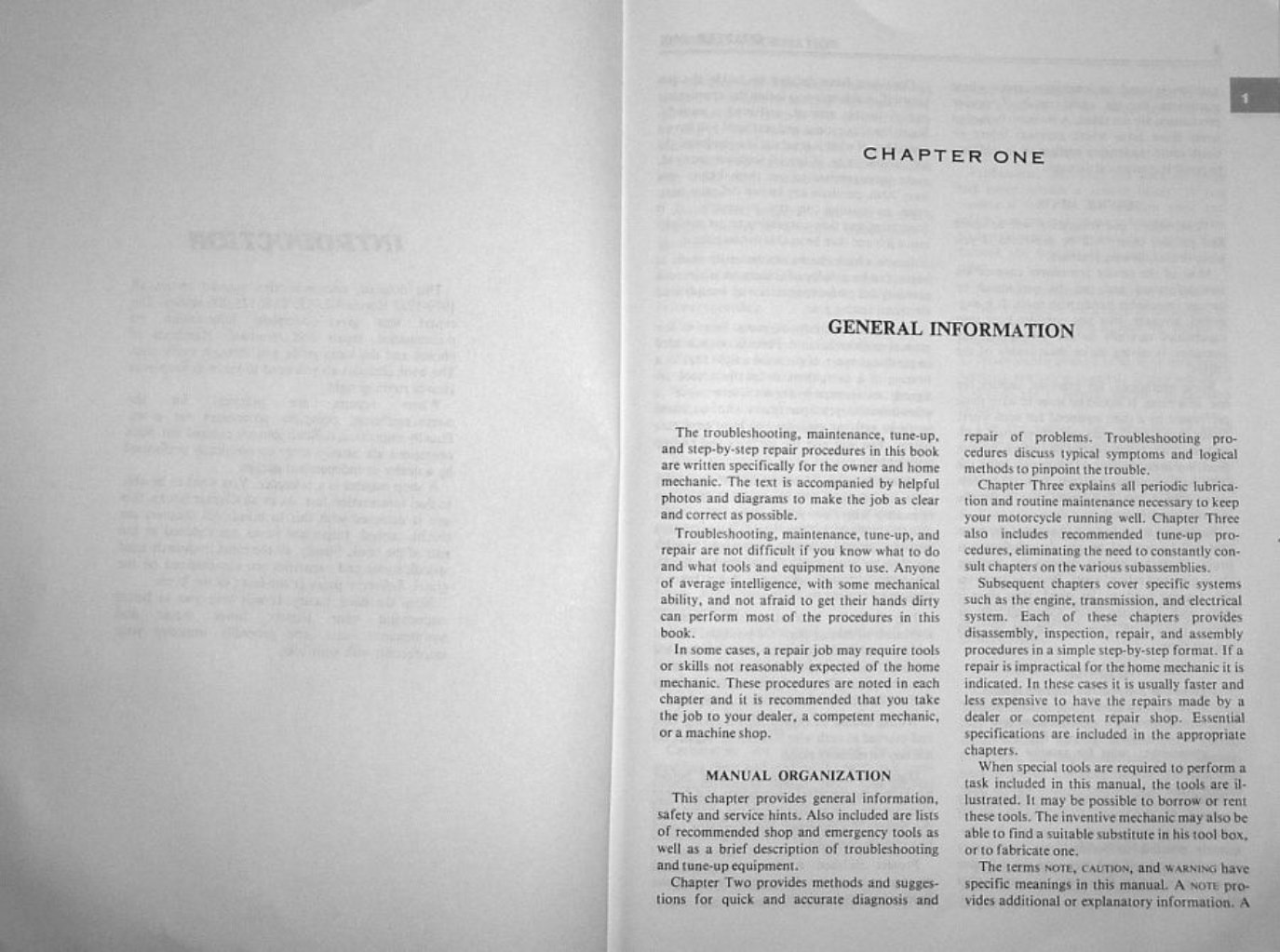 1979-1987 Honda XL125 / XR125 / TLR125 / XL200 / XR200 / TLR200 Motorcycle Service & Repair Manual preview img 9