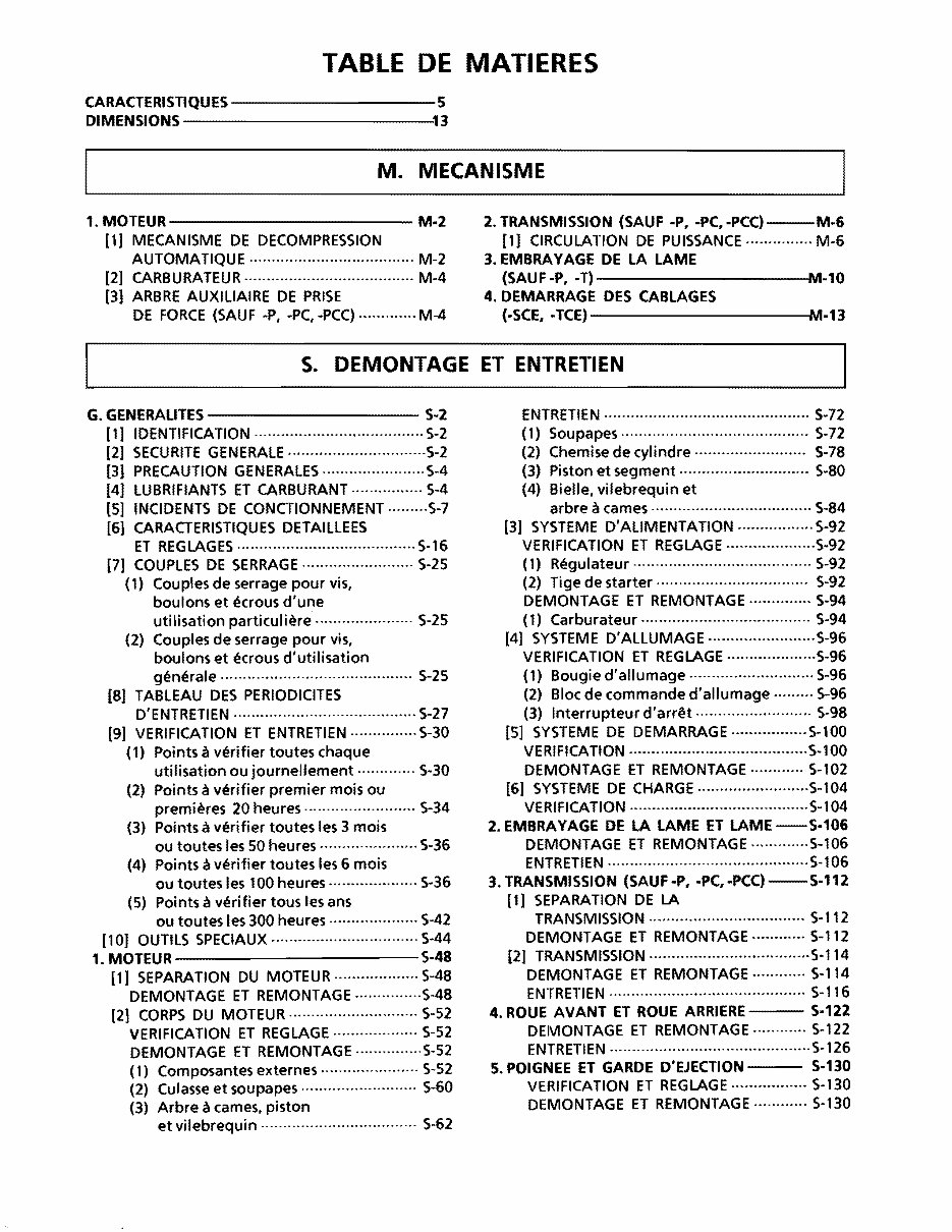Kubota W5021 Mower Service Repair Workshop Manual preview img 2