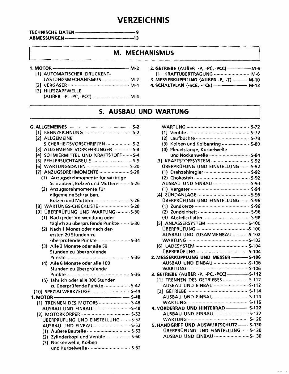 Kubota W5021 Mower Service Repair Workshop Manual preview img 3
