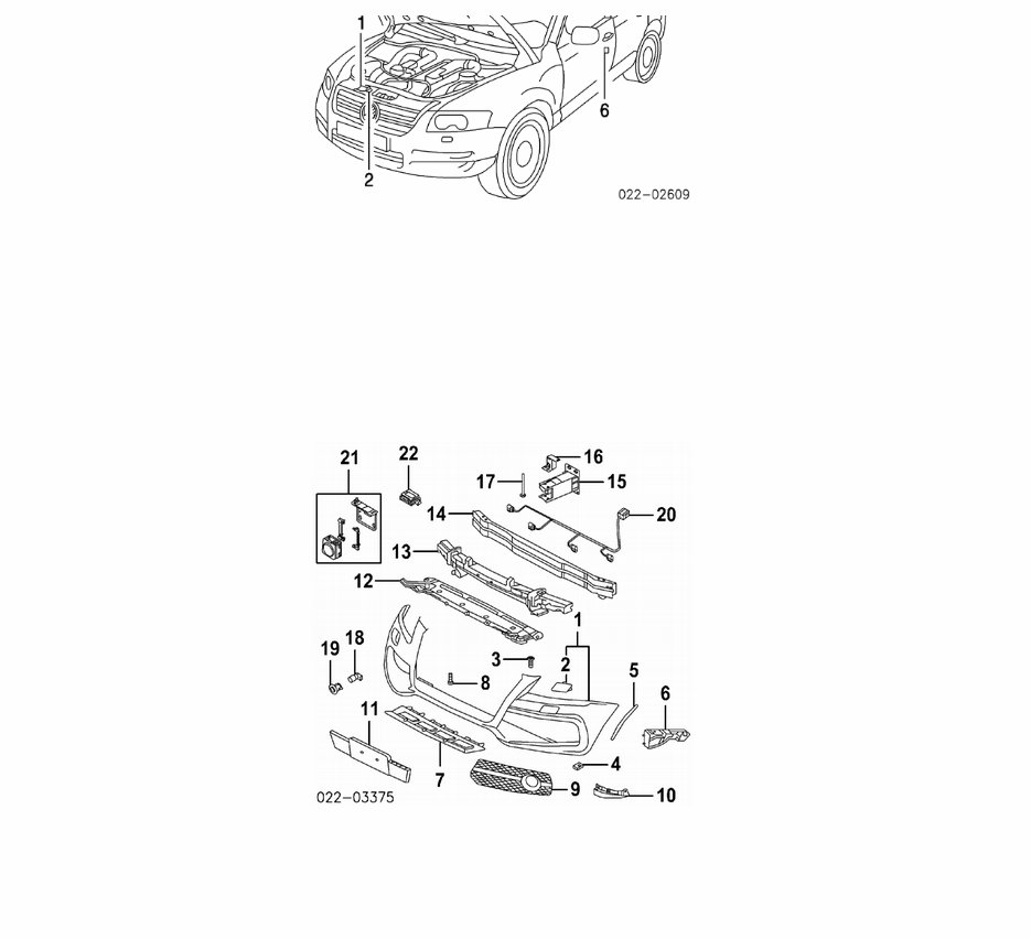2009 - 2011 AUDI Q5 Parts LIST CATALOG preview img 2