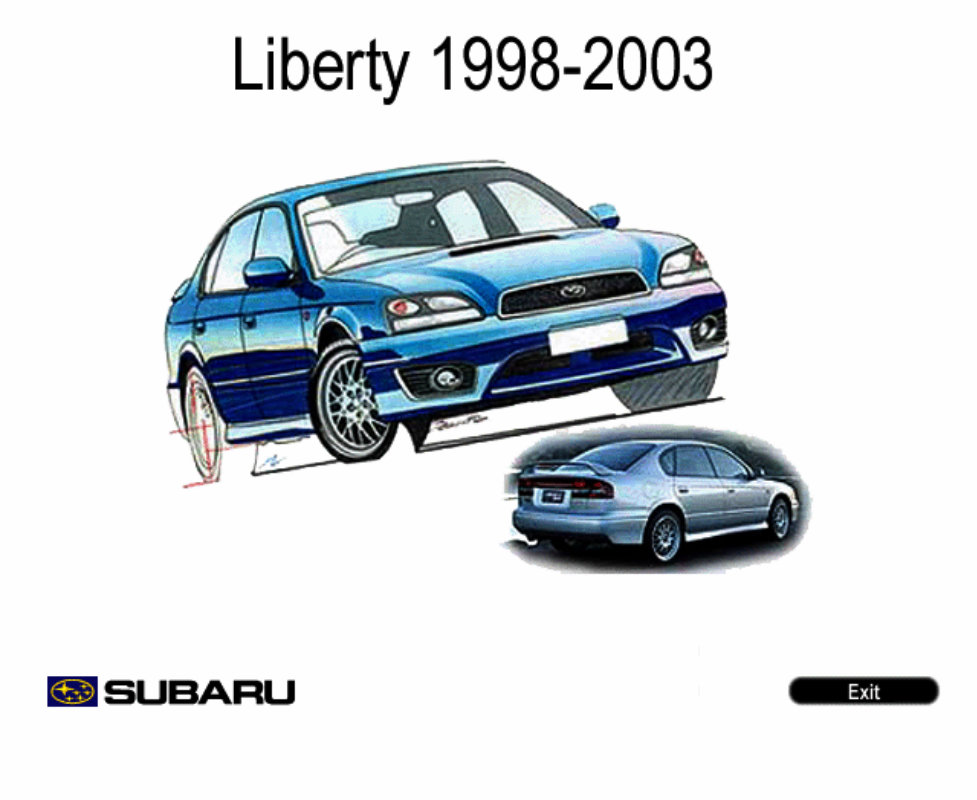 1998-2003 Subaru Liberty Outback Be Bh Service & Repair Manual preview img 1