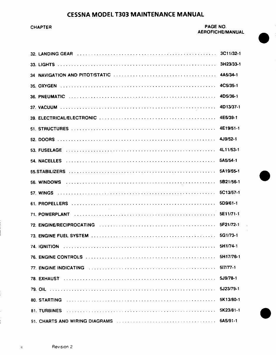 cessna 303 maintenance service manual d2532-2-13 preview img 7