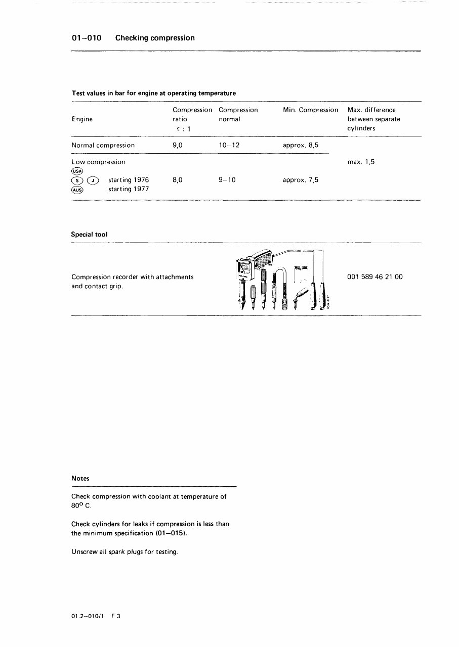 1976-1985 Mercedes-benz W123 280E 280S 280SE Service & Repair Manual preview img 8