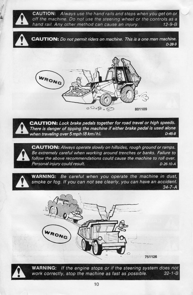 CASE 580D Backhoe Loader Operators Manual preview img 4