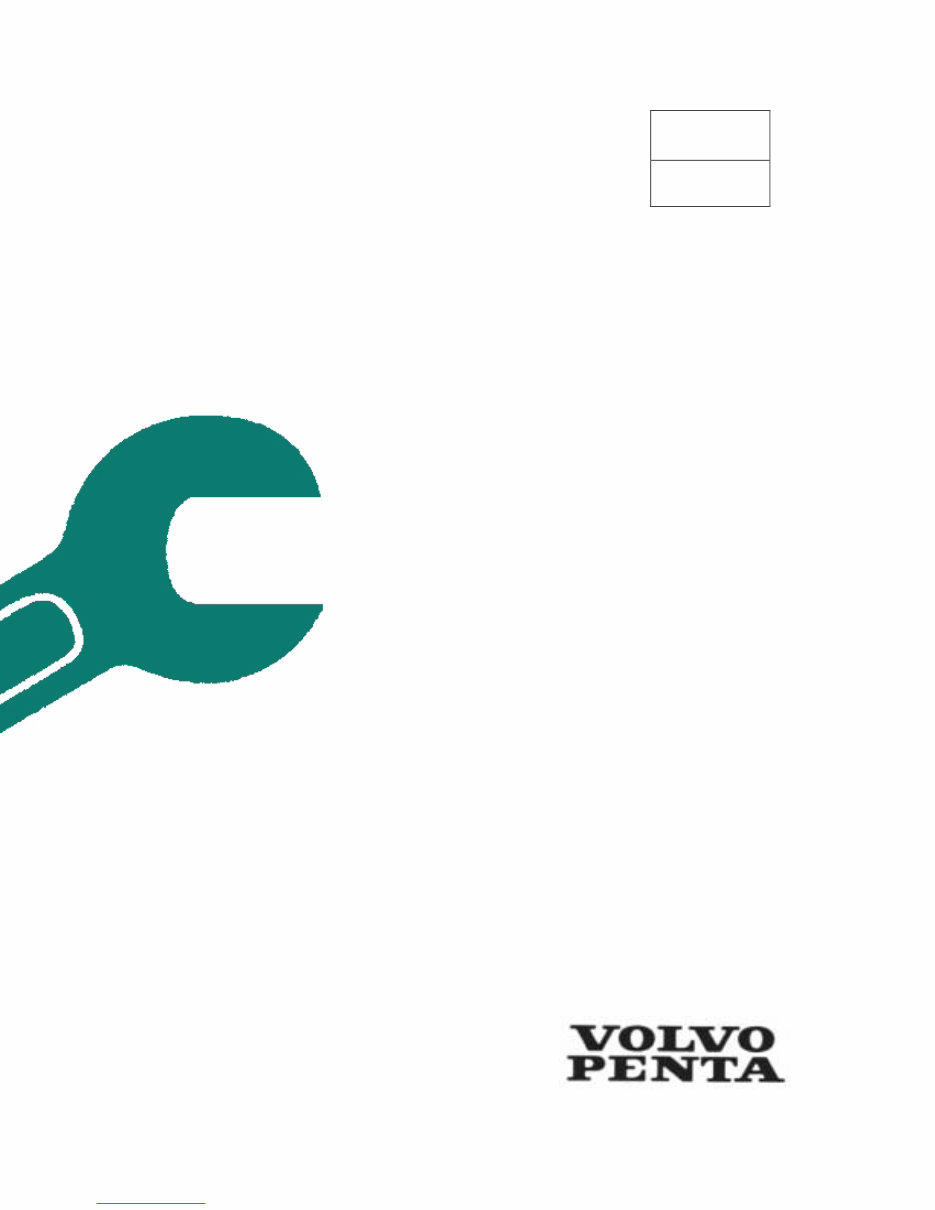Volvo Penta MD6A MD7A Engine Workshop Manual preview img 1