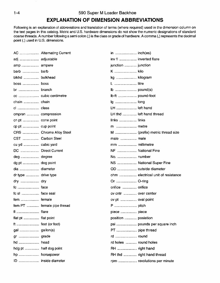CASE 590 SUPER M Series 2 BACKHOE Parts Catalog Manual preview img 8