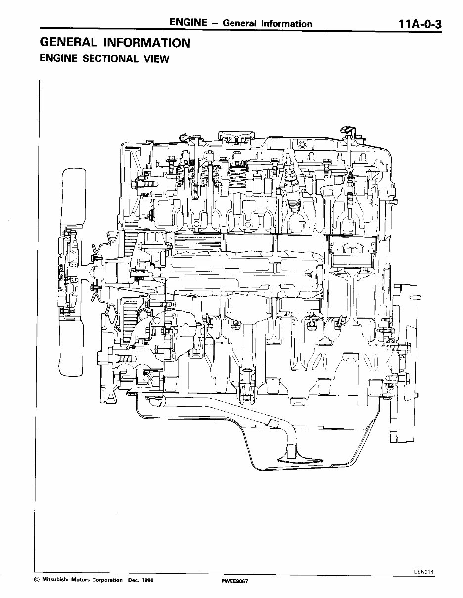 Mitsubishi 4G64 Engine Workshop Service Manual preview img 3