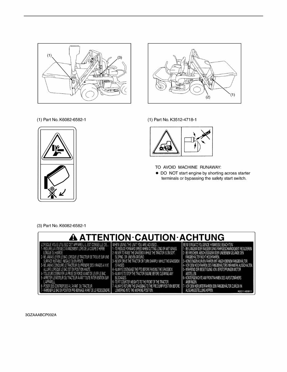 Kubota GZD15-HD Zero Turn Mower Workshop Service Manual preview img 7
