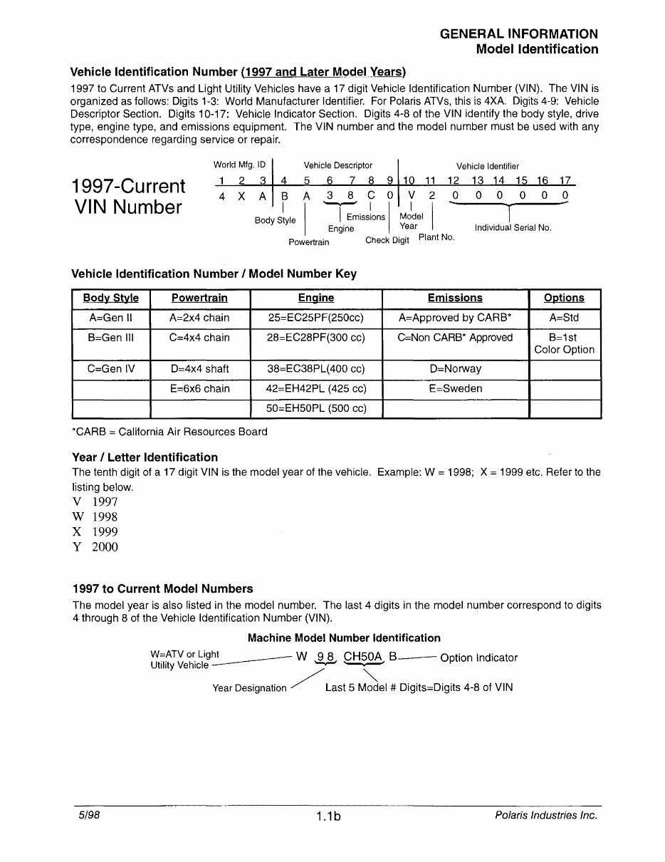 1996-1998 Polaris Xplorer 400 Service & Repair Manual preview img 8