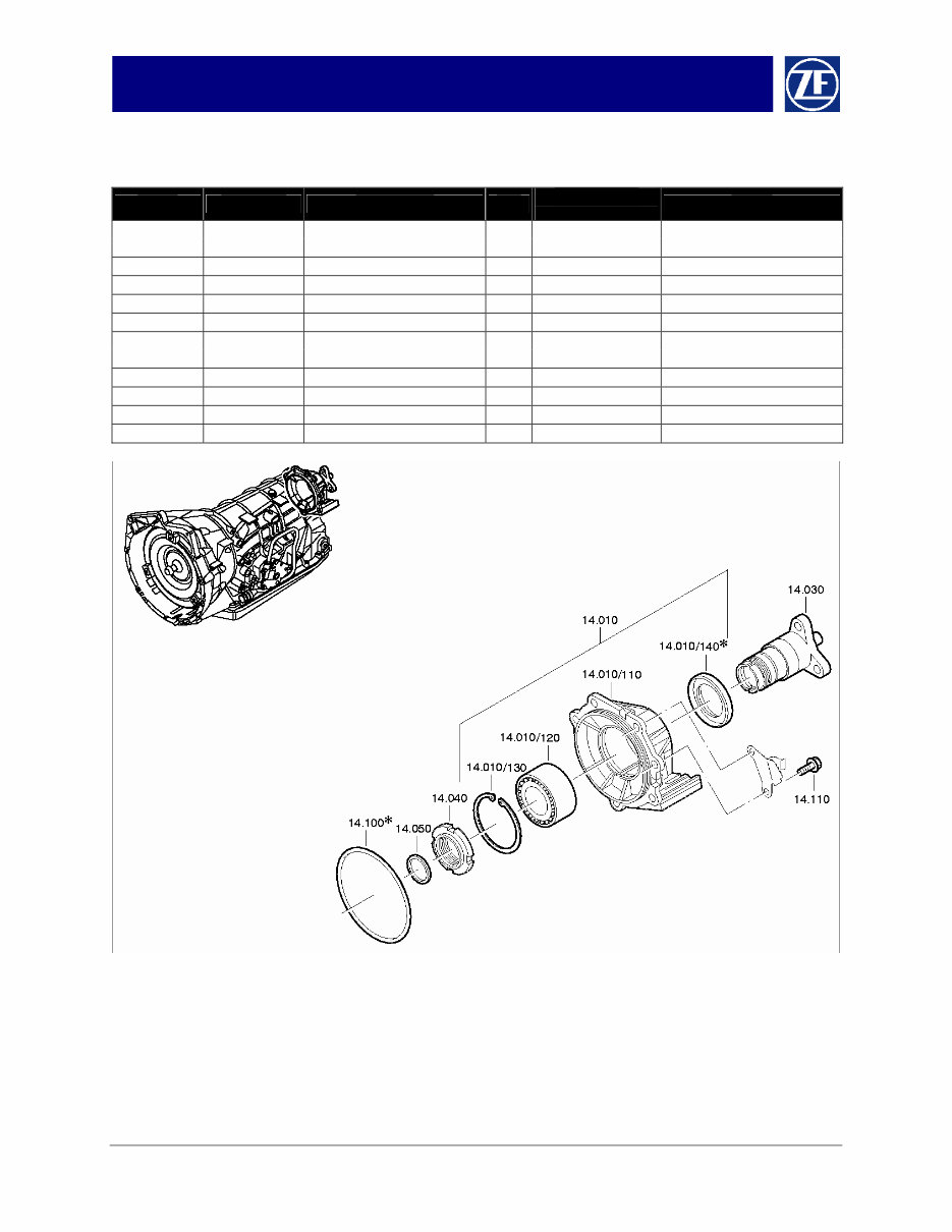 ZF 4HP22 6HP26 5HP19 5HP24 5HP30 Transmission Service Manual preview img 8