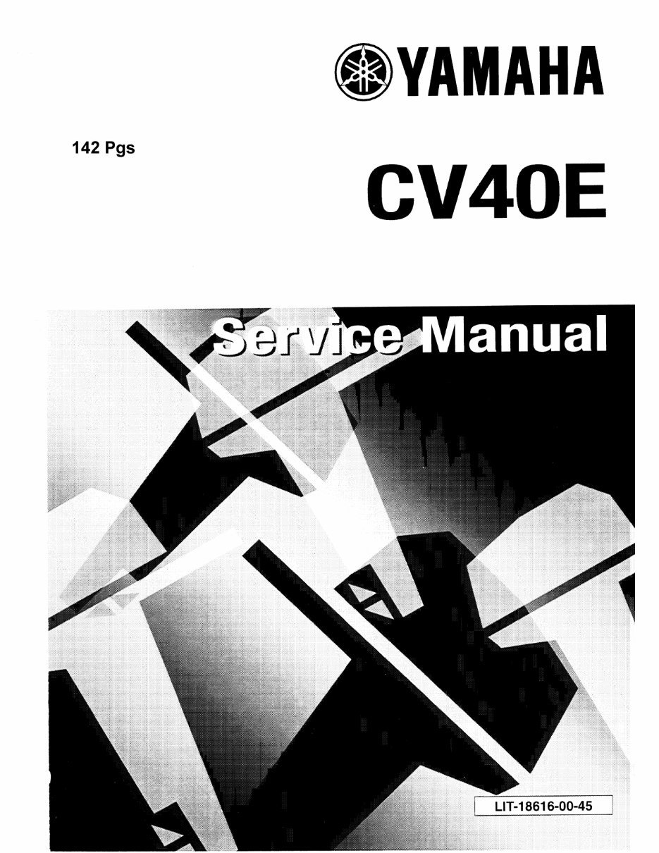 1995 Yamaha C40ELRT (2 stroke) Service & Repair Manual preview img 1