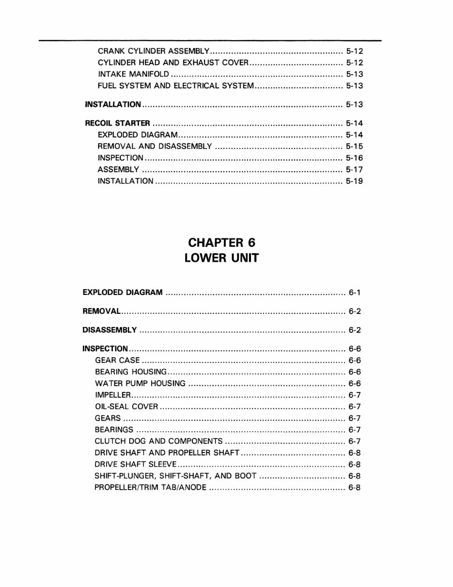 1995 Yamaha C40ELRT (2 stroke) Service & Repair Manual preview img 8